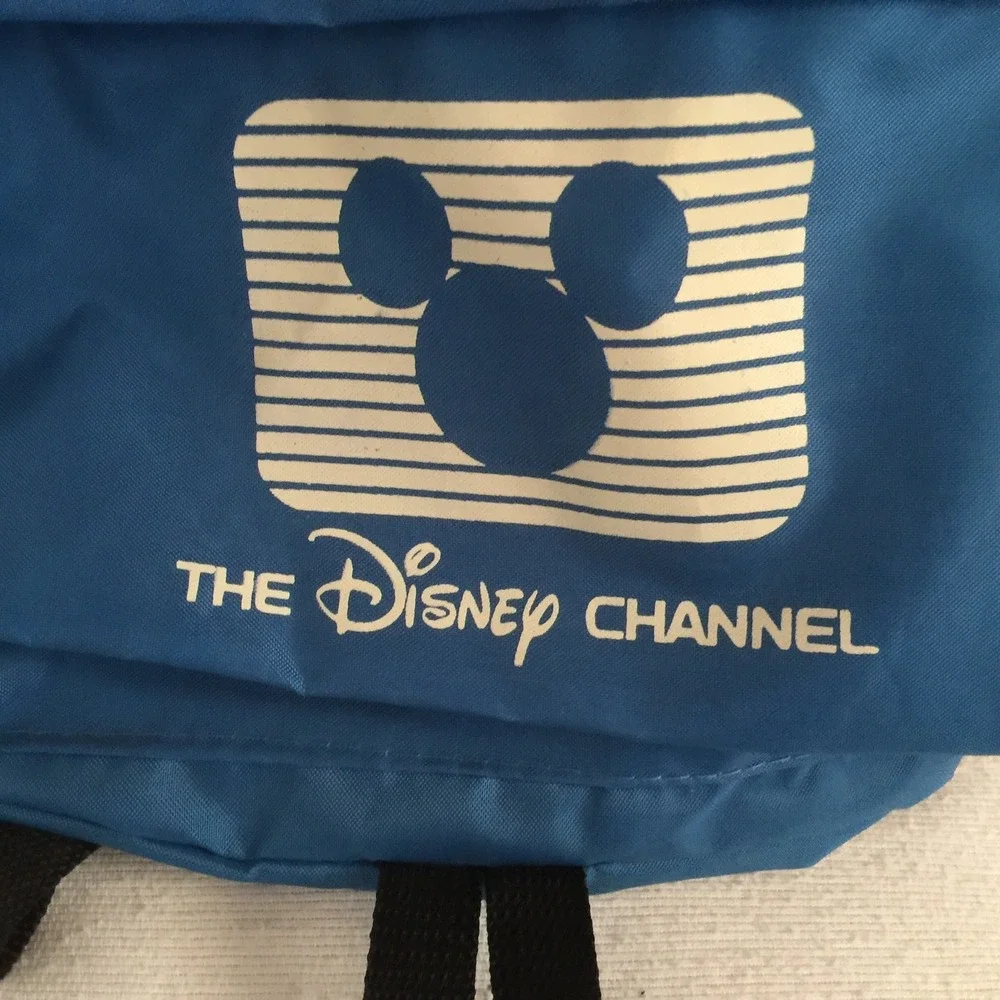 The Disney channel promo backpack Blue Child 's‎
